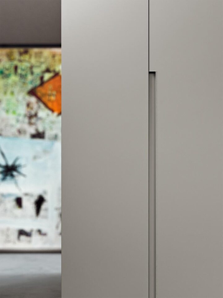 Go - modular lacquered wardrobe with doors | ALF Dafre