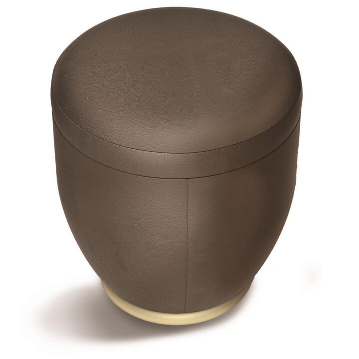 Godwin - round fabric pouf | Longhi