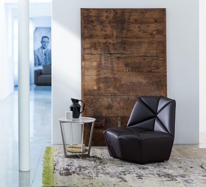 Gossip - leather armchair | Alberta Salotti