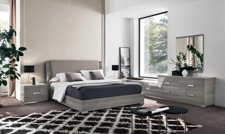 Iris - veneer bedroom set | ALF Italia