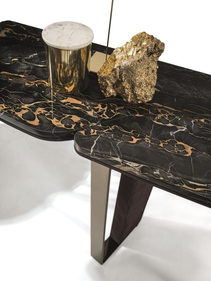 Keope - rectangular stone console | Longhi