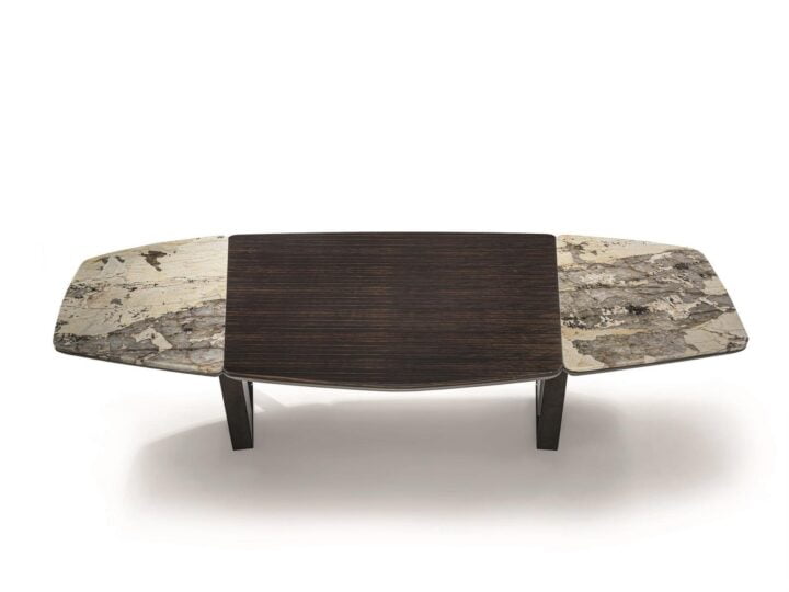 Keope - oval metal table | Longhi