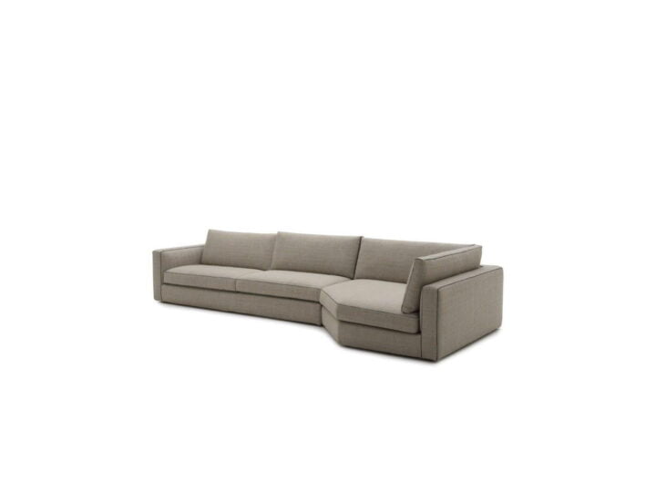 Laguna - corner nabuk sofa | Alberta Salotti