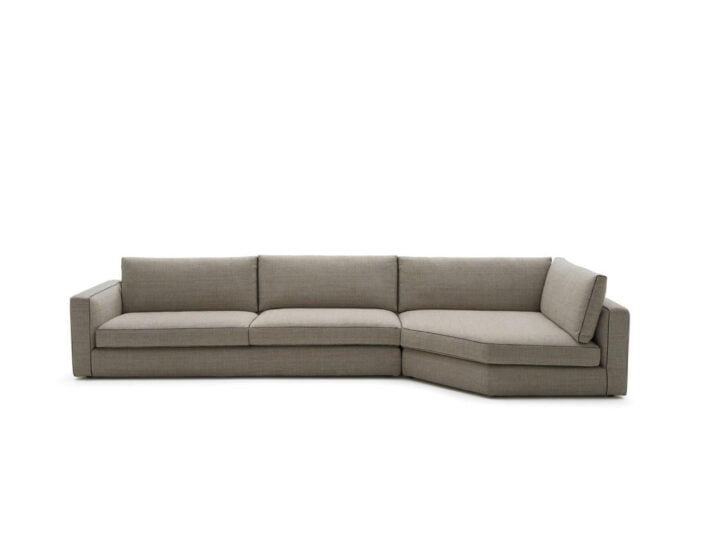 Laguna - corner nabuk sofa | Alberta Salotti