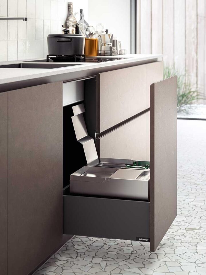 Logica L40 - fenix kitchen without handles | ALF Valdesign