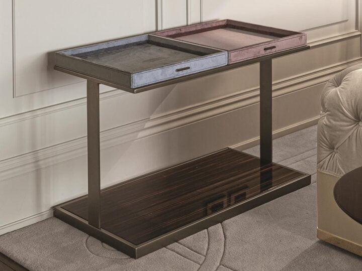 Louis - rectangular stone coffee table | Longhi