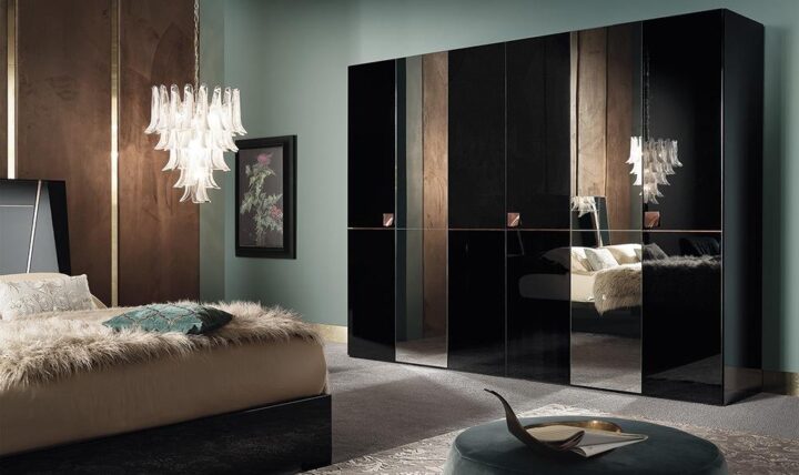 Mont Noir - lacquered bedroom set | ALF Italia