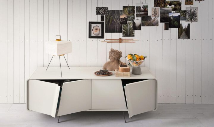 Musa - modular veneer sideboard with doors | ALF Dafre