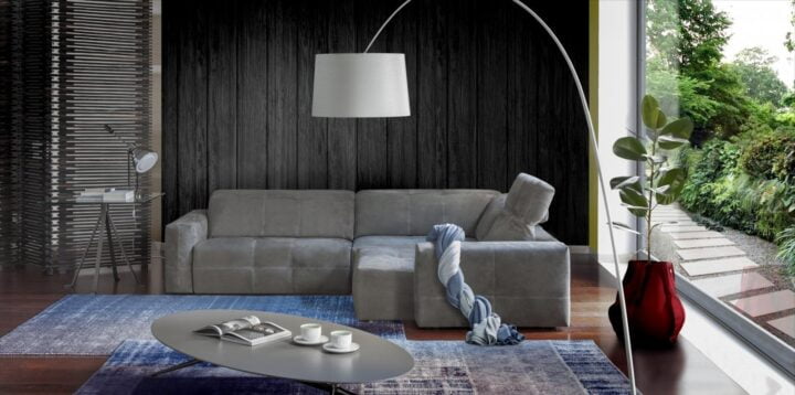 Nicolas - modular velvet sofa | Calia Italia