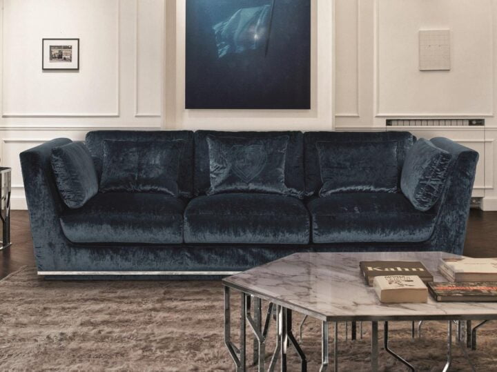 Nobu - modular leather sofa | Longhi