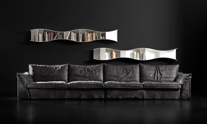 Pitagora - corner fabric sofa | Alberta Salotti