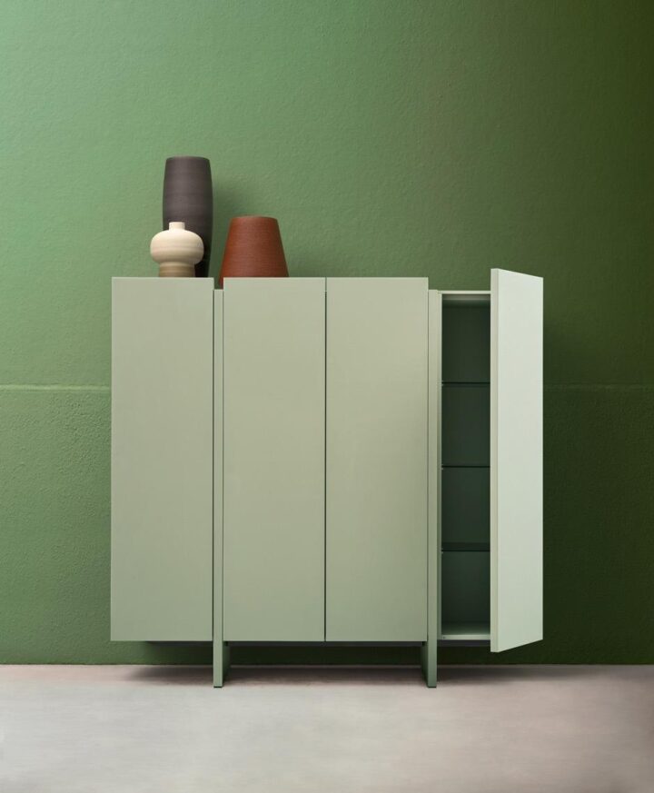 Recta - modular veneer sideboard with doors | ALF Dafre