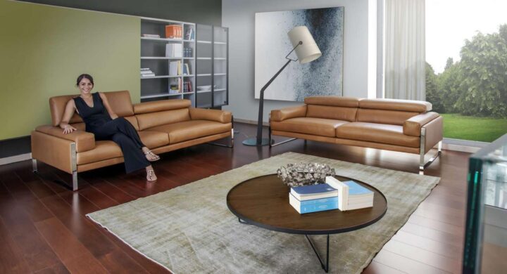 Romeo - sectional leather sofa | Calia Italia