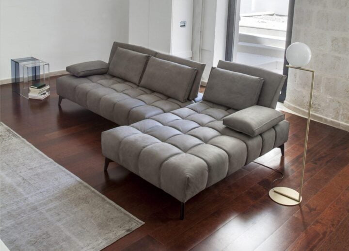 Rosemary - corner velvet sofa | Calia Italia