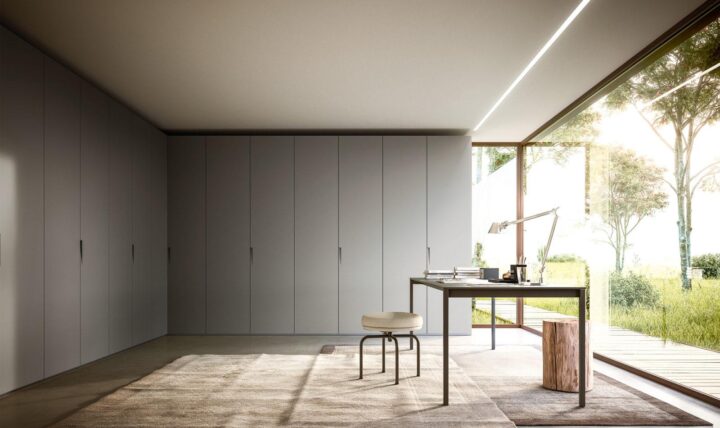 Sliver - modular lacquered wardrobe with doors | ALF Dafre