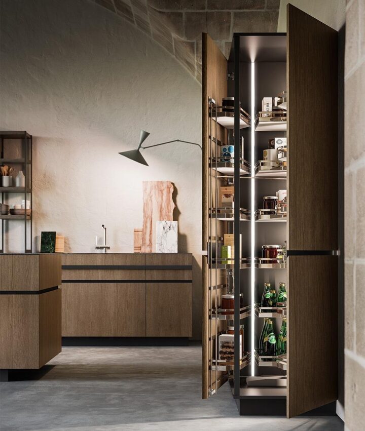 Soho - lacquered kitchen with handles | ALF Valdesign