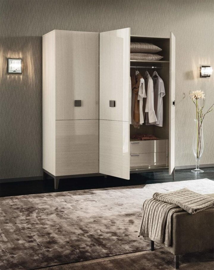 Mont Blanc - eco-leather bedroom set | ALF Italia