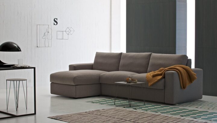 Togo - corner fabric sofa | Alberta Salotti