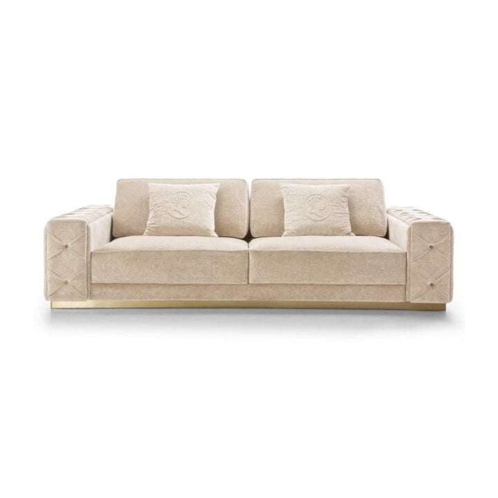 Tracy - sectional velvet sofa | Alberta Salotti