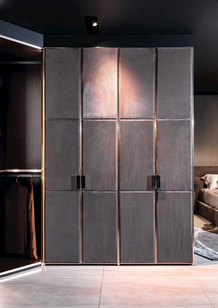 Atelier - modular wood walk-in closet | Longhi