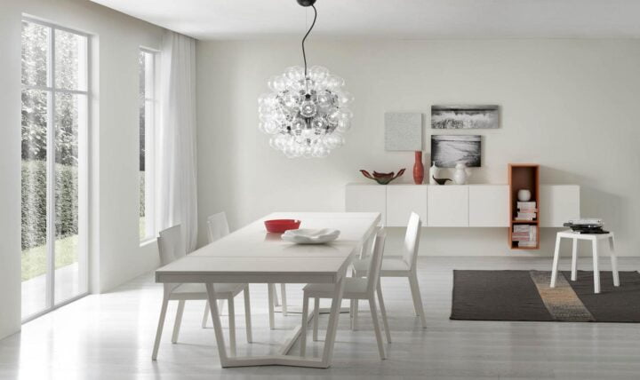 Cartesio 2.0 - rectangular wood table | ALF Dafre