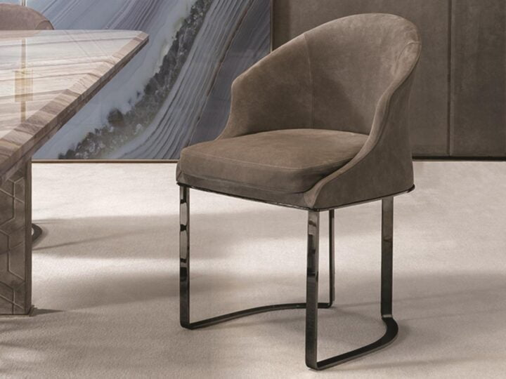 Daphne - nabuk chair | Longhi