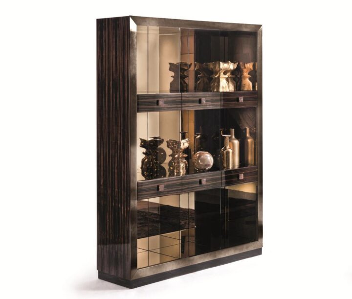 Emily - metal display cabinet | Longhi