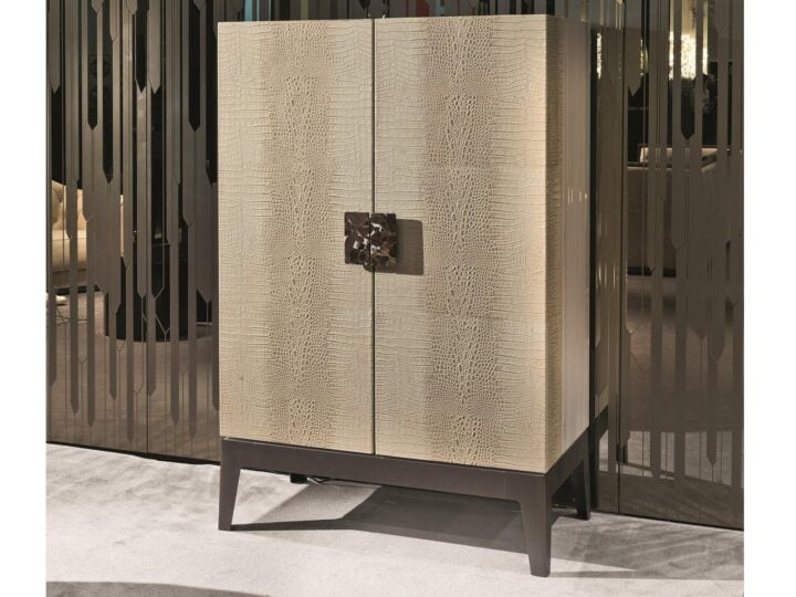 Grandeur - veneer bar cabinet | Longhi