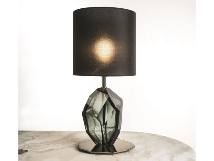 Noor - stained glass table lamp | Longhi