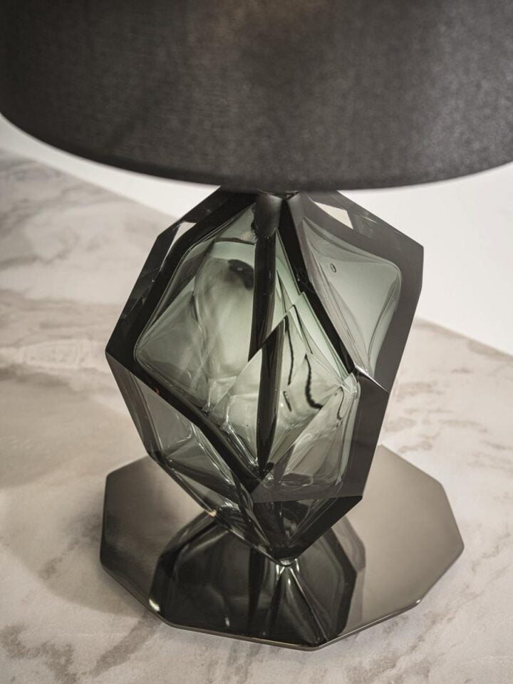 Noor - stained glass table lamp | Longhi