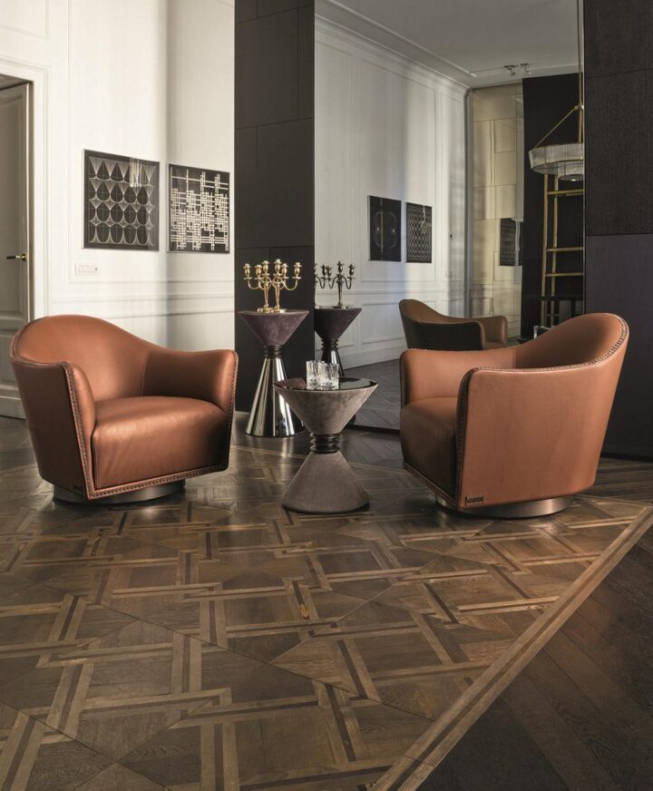 Vivenne - fabric armchair | Longhi