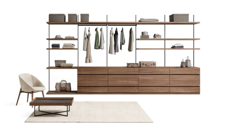 Easy - modular melamine closet | Dall'Agnese