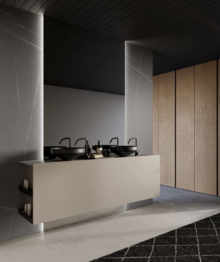 Sail - lacquered bathroom | Birex