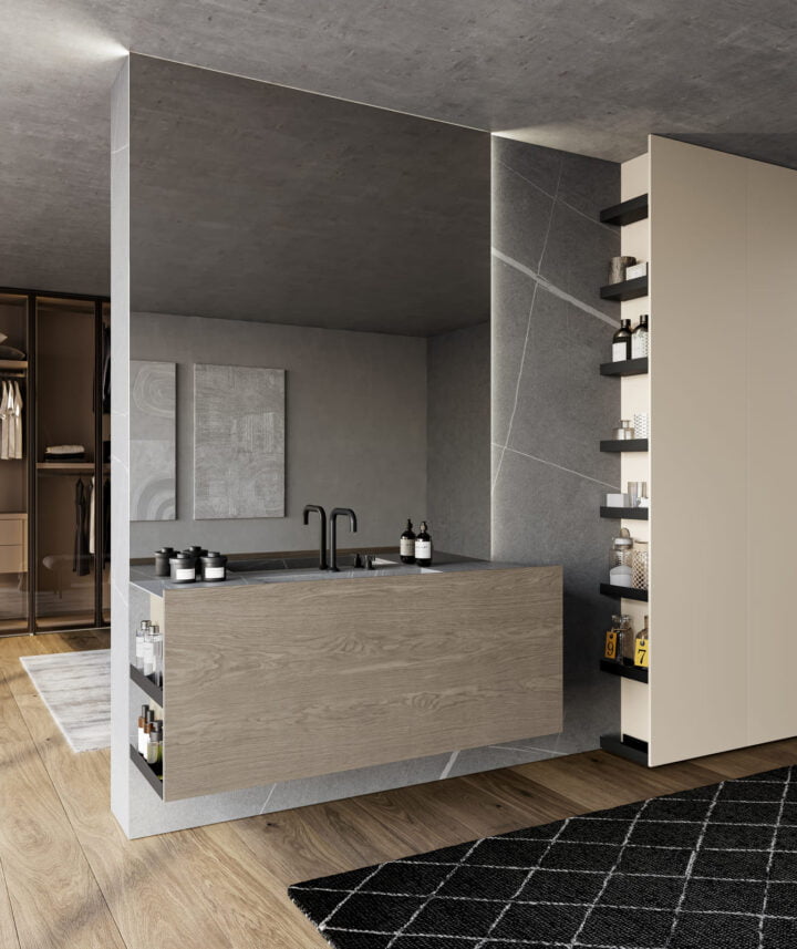 Sail - lacquered bathroom | Birex