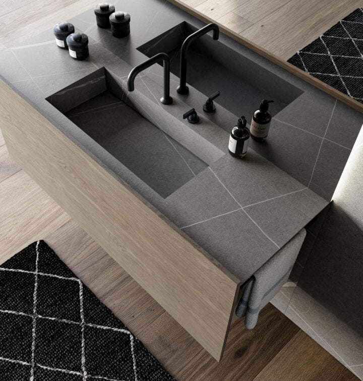 Sail - lacquered bathroom | Birex