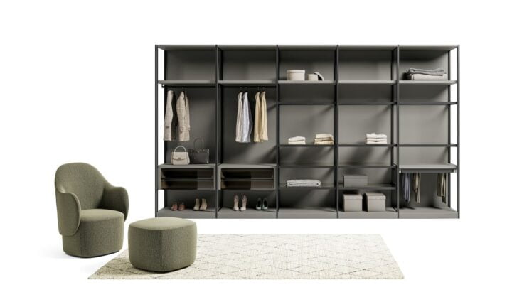 Scena - modular melamine closet | Dall'Agnese