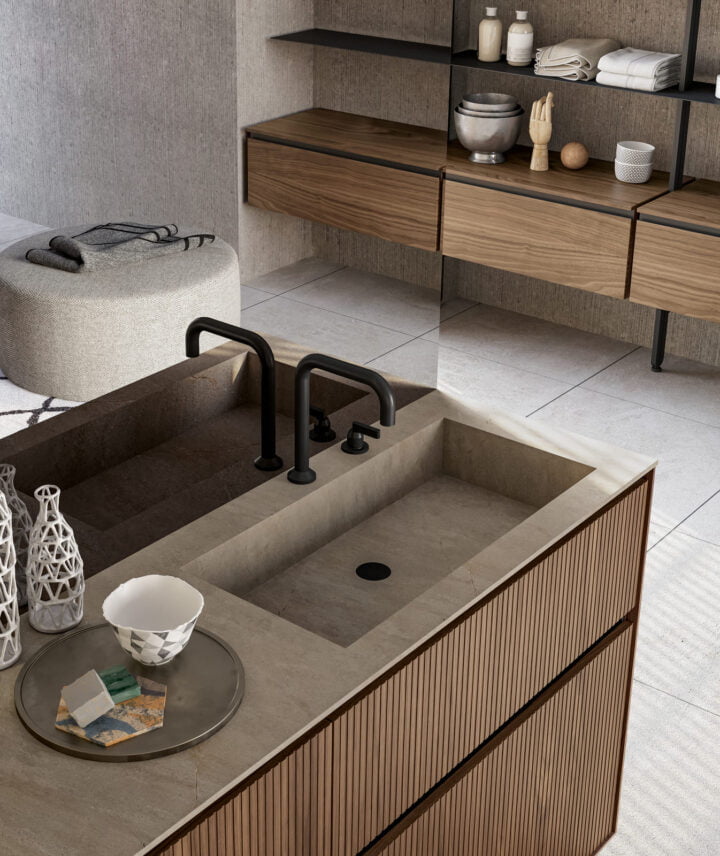 Traccia - glass bathroom | Birex